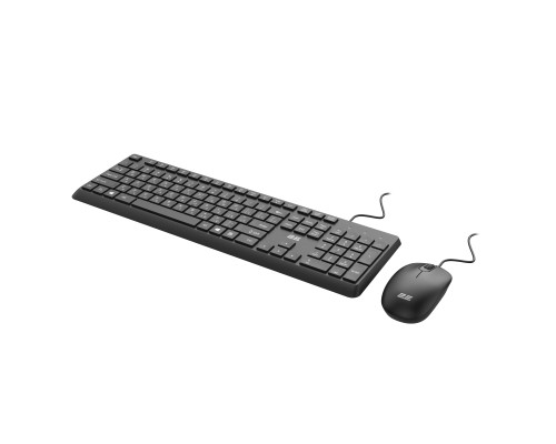 Комплект 2E MK405 USB UA Black (2E-MK405UBK)