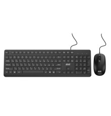 Комплект 2E MK405 USB UA Black (2E-MK405UBK)