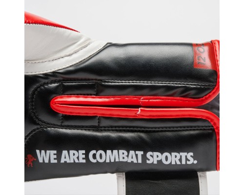 Боксерські рукавички Leone GN333 Logo WACS Black 10 унцій (GN333_Black_10oz)