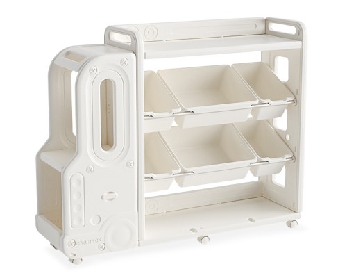 Дитячий стелаж Mealux Sheriff White (KD-E141 White)