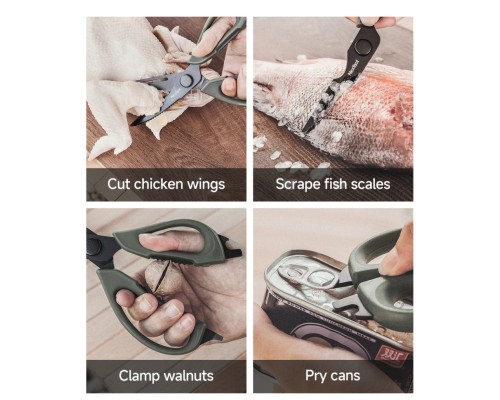 Набір туристичного посуду NexTool Outdoor Cooking set, 6 предметів (NE20325)