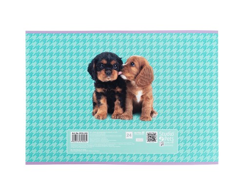 Альбом для малювання Kite Studio Pets, 24 аркуша (SP25-242)