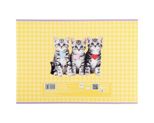 Альбом для малювання Kite Studio Pets, 24 аркуша (SP25-242)