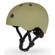 Шолом Scoot&Ride оливковий з ліхтариком 51-53см (SR-190605-OLIVE)