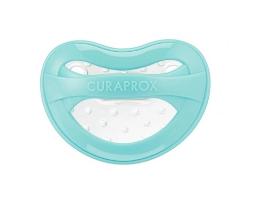 Пустушка Curaprox для дітей віком від 0 до 7 місяців Бірюзова (Babysoother turquoise s0)