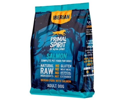 Сухий корм для собак Alpha Spirit Primal Iberian Salmon 1 кг (8436586311438)