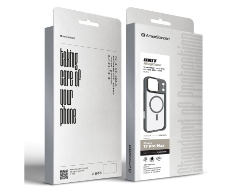 Чохол до мобільного телефона Armorstandart Unit MagCase Apple iPhone 17 Pro Max Titanium Grey (ARM86301)