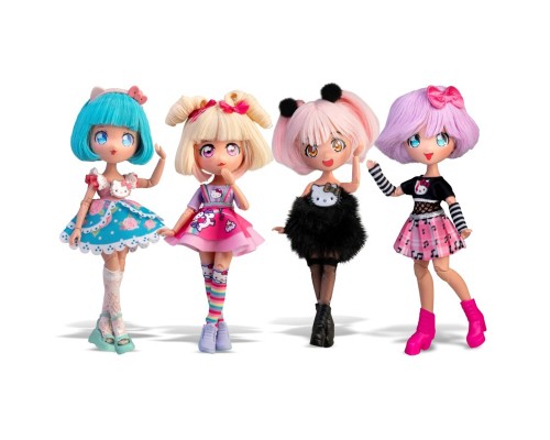 Лялька 4SF Manga Dolls серії Hello Kitty – Цукерочка-єдиноріг (HKTF0400)