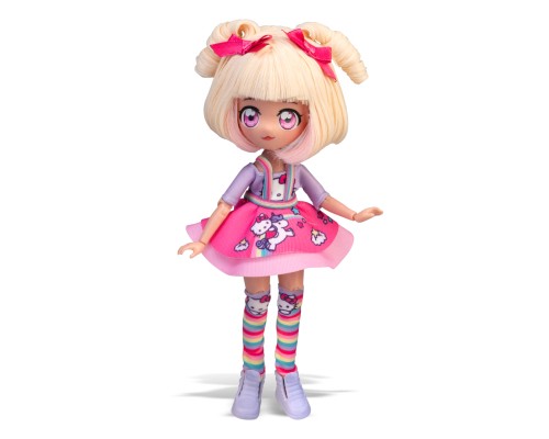 Лялька 4SF Manga Dolls серії Hello Kitty – Цукерочка-єдиноріг (HKTF0400)