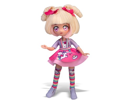 Лялька 4SF Manga Dolls серії Hello Kitty – Цукерочка-єдиноріг (HKTF0400)