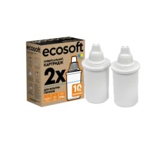 Картридж для фільтра глечика Ecosoft Універсальний для фільтрів-глечиків 2 шт (4820056802597)