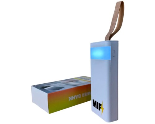 Батарея універсальна MIF 20000mAh, QC/22.5W, White (BJ18 / 44504)