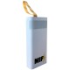Батарея універсальна MIF 20000mAh, QC/22.5W, White (BJ18 / 44504)