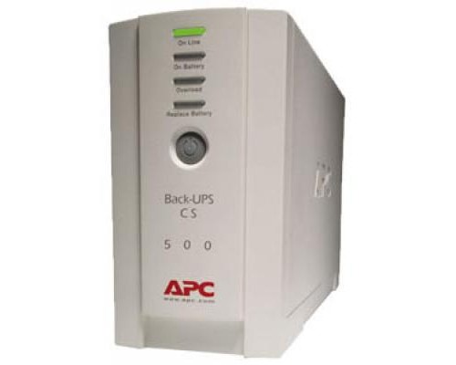 Пристрій безперебійного живлення Back-UPS CS 500VA Russian APC (BK500-RS)