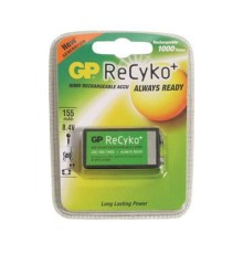 Акумулятор Крона ReCyko+ 150mAh Gp (GP15R8HBE-2GBE1 / 4891199106095)