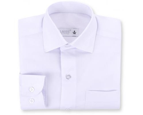 Сорочка дитяча Lakids з довгим рукавом (1551-158B-white)