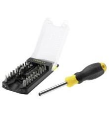 Викрутка Stanley Multibit багатофункціональна з 34 насадками. (STHT0-70885)