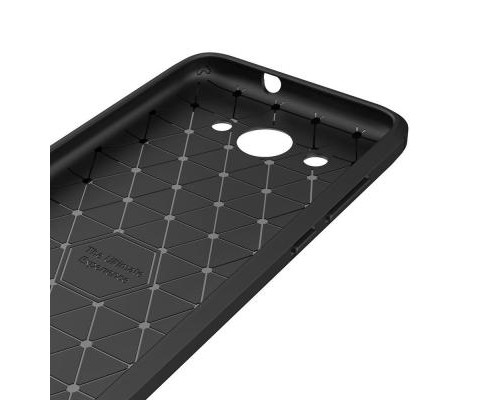 Чохол до мобільного телефона для Huawei Y3 2017 Carbon Fiber (Black) Laudtec (LT-HY32017B)