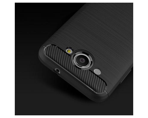 Чохол до мобільного телефона для Huawei Y3 2017 Carbon Fiber (Black) Laudtec (LT-HY32017B)