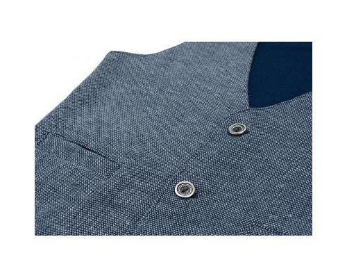 Жилет дитячий Breeze трикотажный с кармашками (10555-152B-blue)