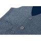 Жилет дитячий Breeze трикотажный с кармашками (10555-152B-blue)