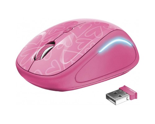 Мишка Trust Yvi FX pink (22336)