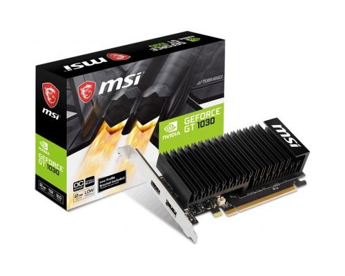 Відеокарта MSI GeForce GT1030 2048Mb Silent OC (GT 1030 2GHD4 LP OC)