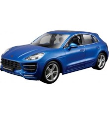 Конструктор Bburago - PORSCHE MACAN синий металлик, 1:24 (18-25117)