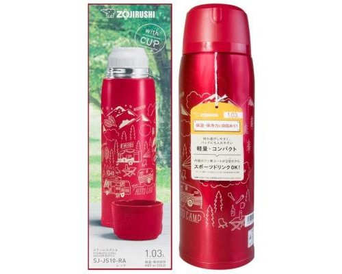 Термос Zojirushi SJ-JS10RA 1 л Red (1678.04.36)