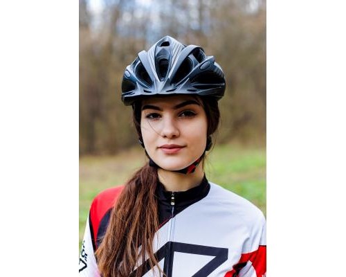 Шолом Velotrade с козырьком СIGNA WT-036 черный L (58-61см) (HEAD-011)