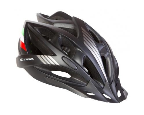 Шолом Velotrade с козырьком СIGNA WT-036 черный L (58-61см) (HEAD-011)