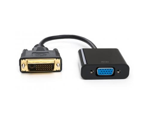 Перехідник DVI 24+1 M to VGA F 1080p Vinga (VCPDVI241VGA)
