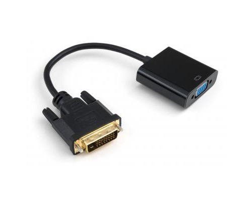 Перехідник DVI 24+1 M to VGA F 1080p Vinga (VCPDVI241VGA)