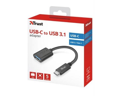 Перехідник USB-C to USB3.0 Trust (20967_TRUST)
