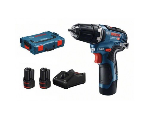 Шуруповерт Bosch GSR 12V-35,акумуляторний, безщітковий, 2x3.0Ah (0.601.9H8.002)
