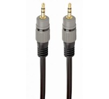 Кабель мультимедійний Jack 3.5mm M to Jack 3.5mm M 1.5m Cablexpert (CCAP-3535MM-1.5M) 