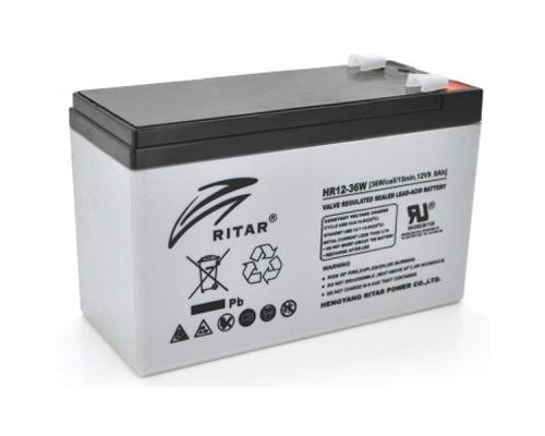 Батарея до ДБЖ Ritar HR1236W, 12V-9.0Ah (HR1236W) 