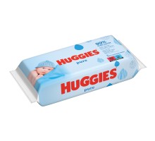 Дитячі вологі серветки Huggies Pure 56 шт (5029053550039)