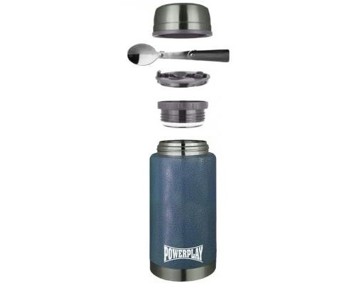 Термос PowerPlay Харчови 9002 750ml Blue (PP_9002_750ml_ Blue)