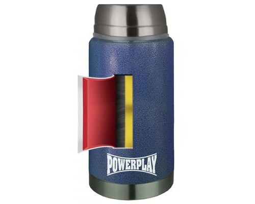 Термос PowerPlay Харчови 9002 750ml Blue (PP_9002_750ml_ Blue)