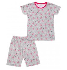 Піжама дитяча Breeze з фламінго (15778-146G-gray)
