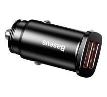 Зарядний пристрій Baseus Square metal A+A 30W Black (CCALL-DS01)