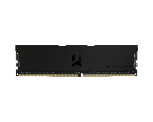 Модуль пам'яті для комп'ютера DDR4 16GB (2x8GB) 3600 MHz Iridium Pro Deep Black Goodram (IRP-K3600D4V64L18S/16GDC)