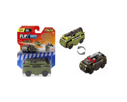 Машина Flip Cars 2 в 1 Ракетоносець і Армійський автомобіль (EU463875-16)