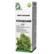 Трави Ключі здоров'я Фитосироп исландский мох 200мл от кашля