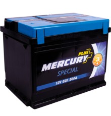 Акумулятор автомобільний MERCURY battery SPECIAL Plus 62Ah (P47289)