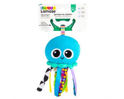Іграшка на коляску Lamaze Медузка з прорізувачем (L27194)