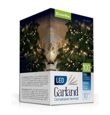 Гірлянда ColorWay LED 100 10м 8 функцій (CW-G-100L10V)