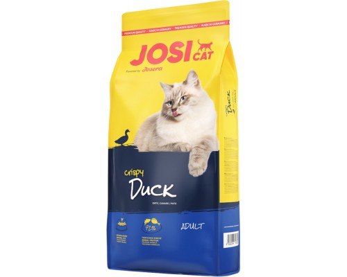 Сухий корм для кішок Josera JosiCat Crispy Duck 650 г (4032254753377)