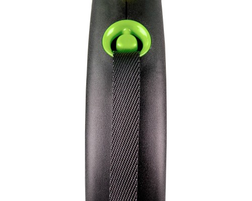 Повідок для собак Flexi Black Design S стрічка 5 м (зелений) (4000498033920)